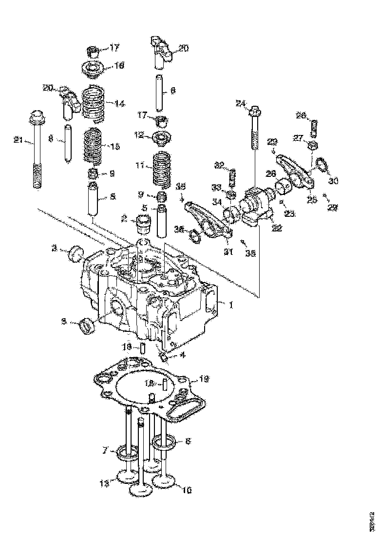 Buy 2330322 CYLINDER HEAD SCANIA