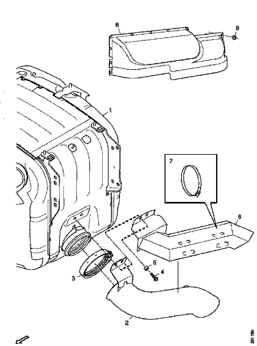 Buy 2330474 HEAT SHIELD SCANIA