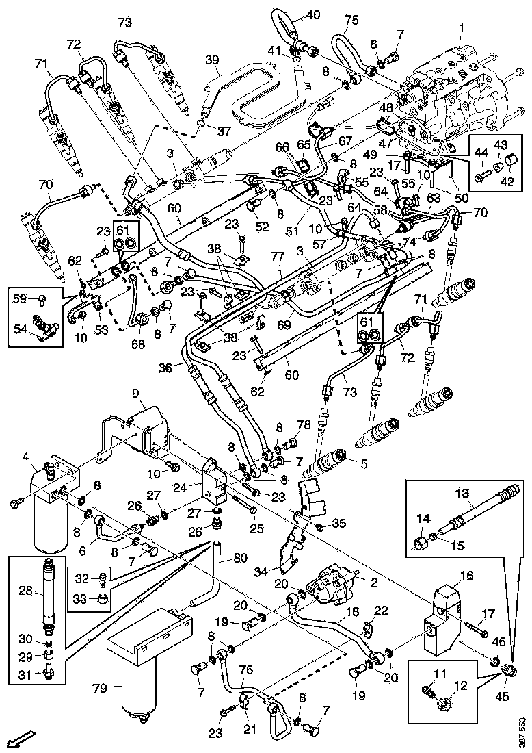 Buy 2330644 FUEL PIPE SCANIA