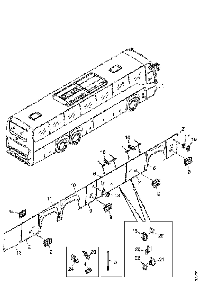 Buy 2331470 LUGGAGE COMPARTMENT DOOR SCANIA