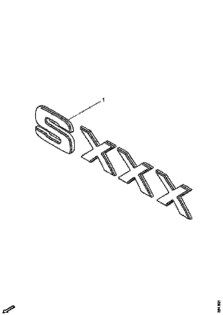 Buy 2333376 MODEL BADGE SCANIA