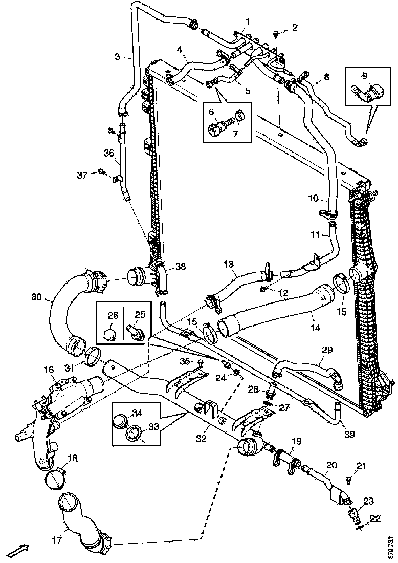 Buy 2334642 HOSE SCANIA