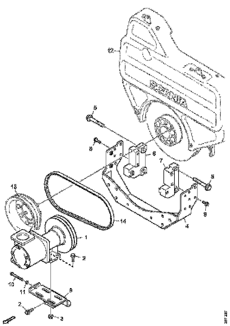 Buy 2338125 BRACKET SCANIA