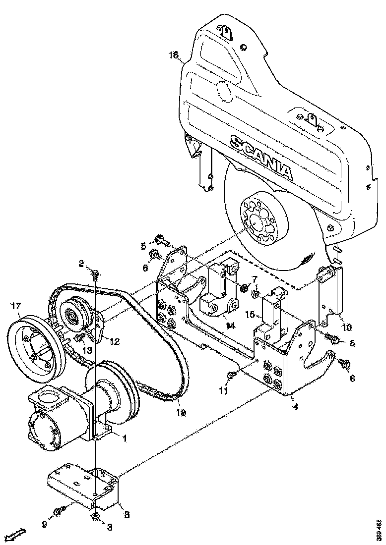 Buy 2338127 BRACKET SCANIA