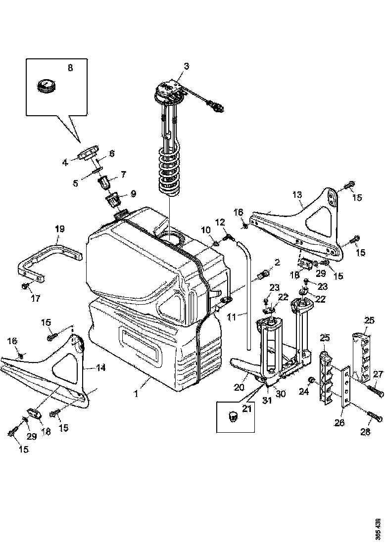 Buy 2340729 BRACKET SCANIA