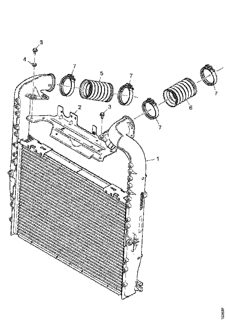 Buy 2341188 CHARGE AIR COOLER SCANIA