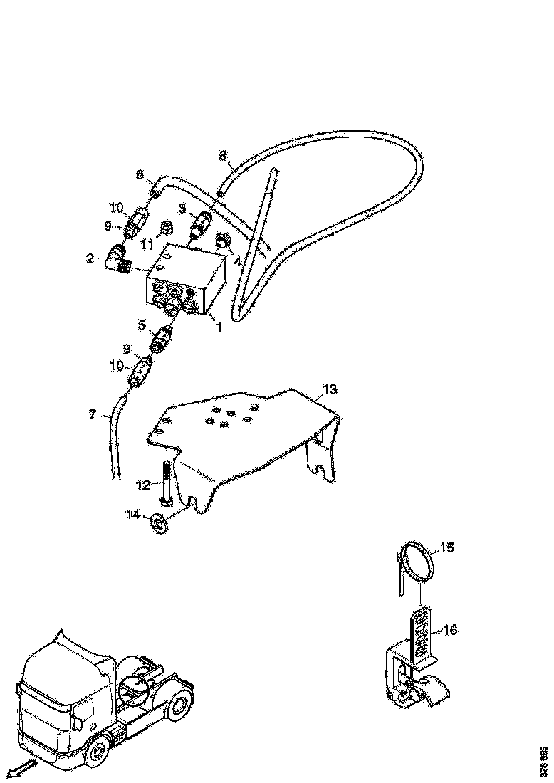 Buy 2342536 DISTRIB BL SCANIA