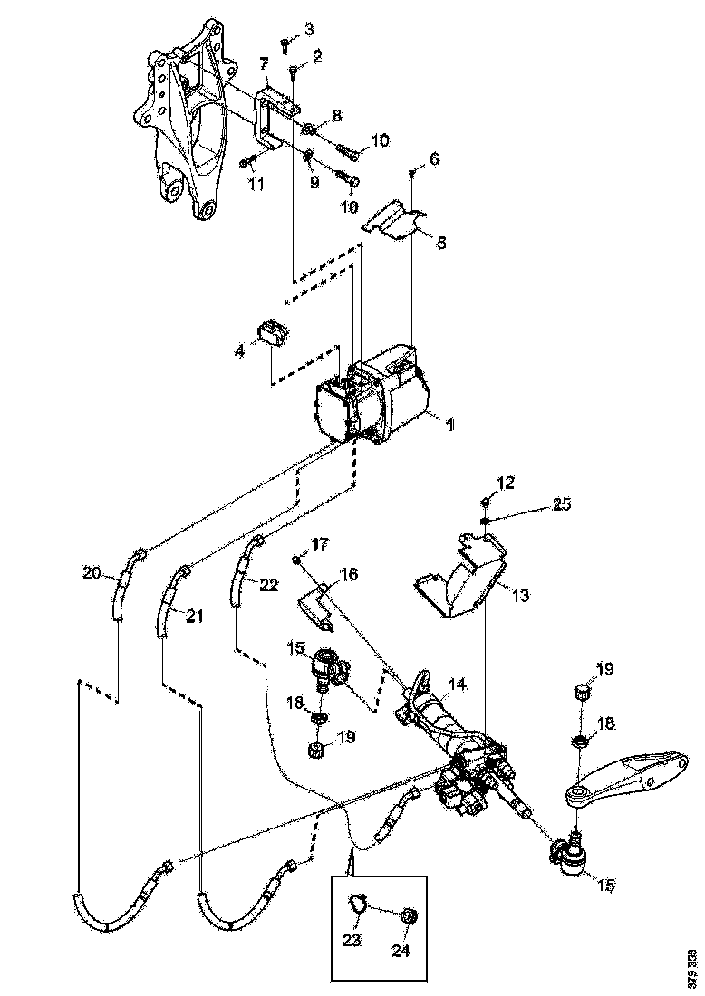 Buy 2343257 HOSE ASSEMBLY SCANIA
