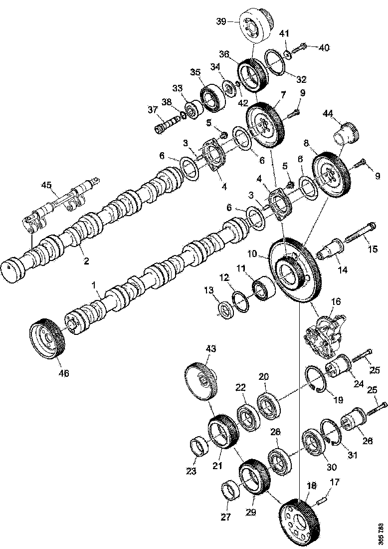 Buy 2352865 INTERMEDIATTE GEAR SCANIA