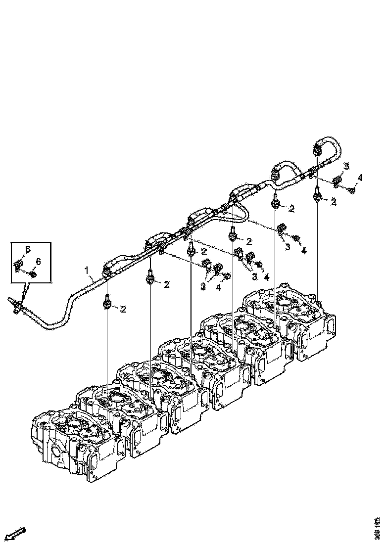 Buy 2354575 BLEED PIPE SCANIA
