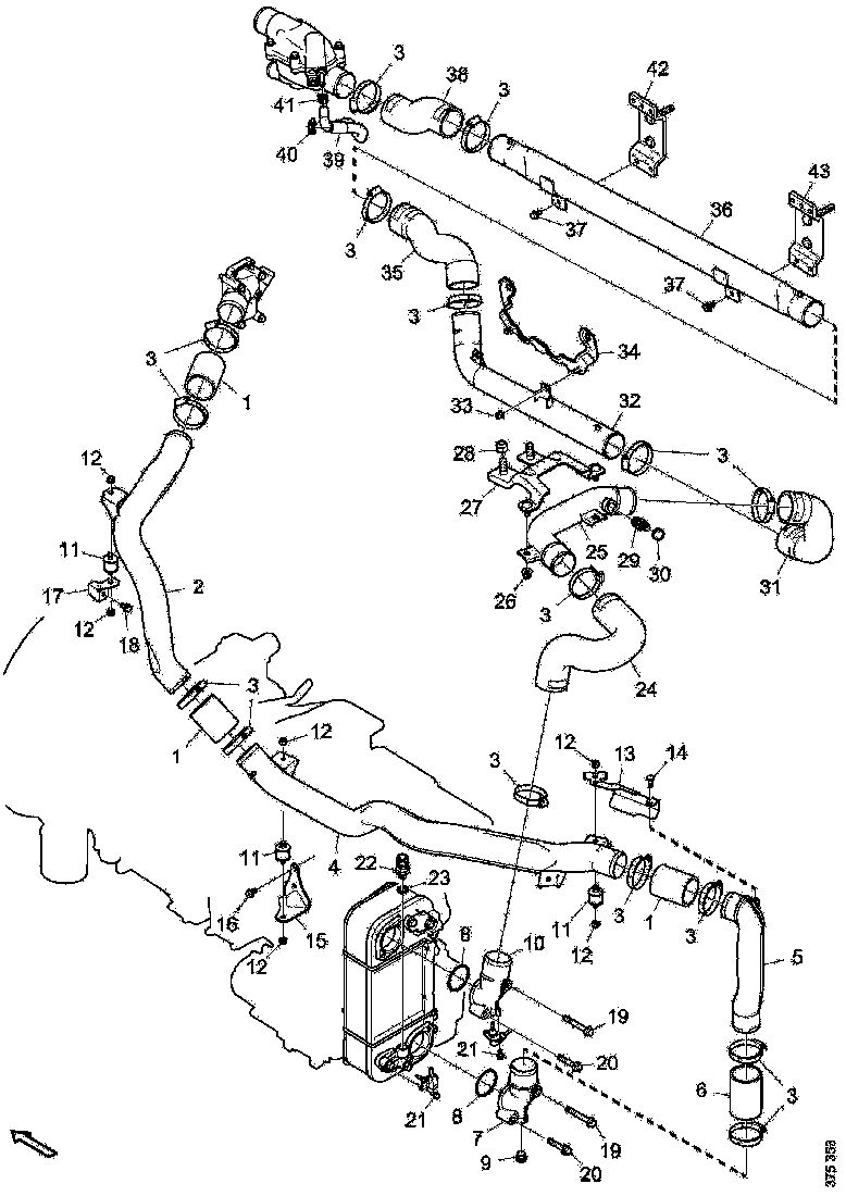 Buy 2354593 BRACKET SCANIA