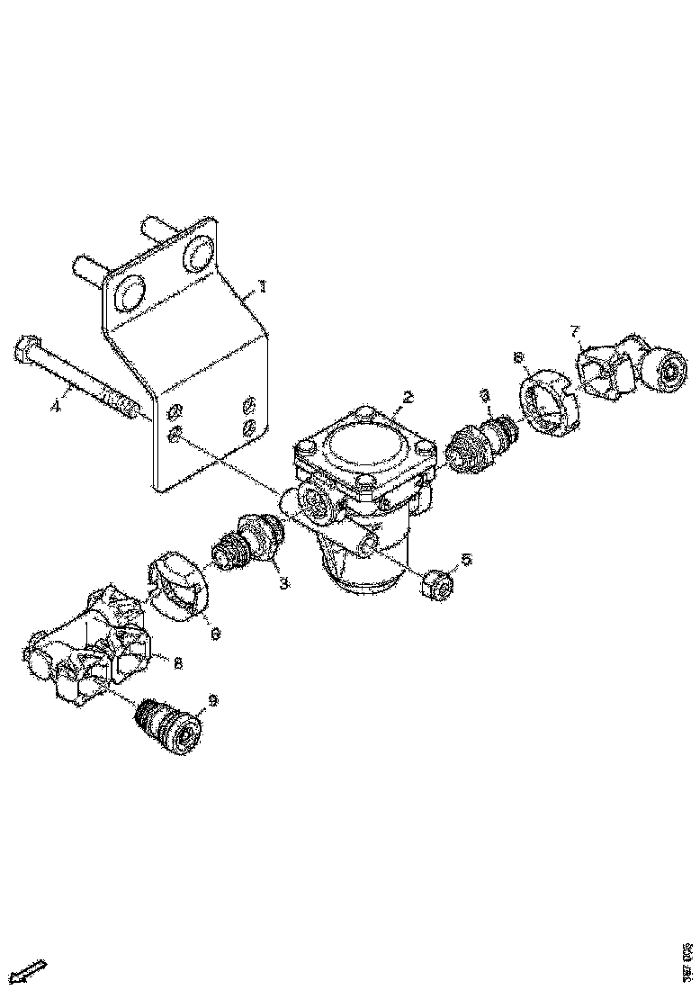 Buy 2354709 BRACKET SCANIA