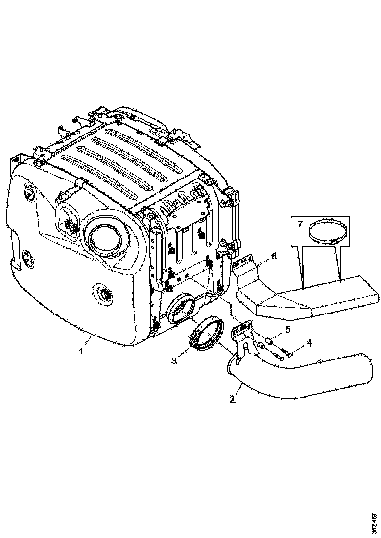 Buy 2372460 HEAT COVER SCANIA