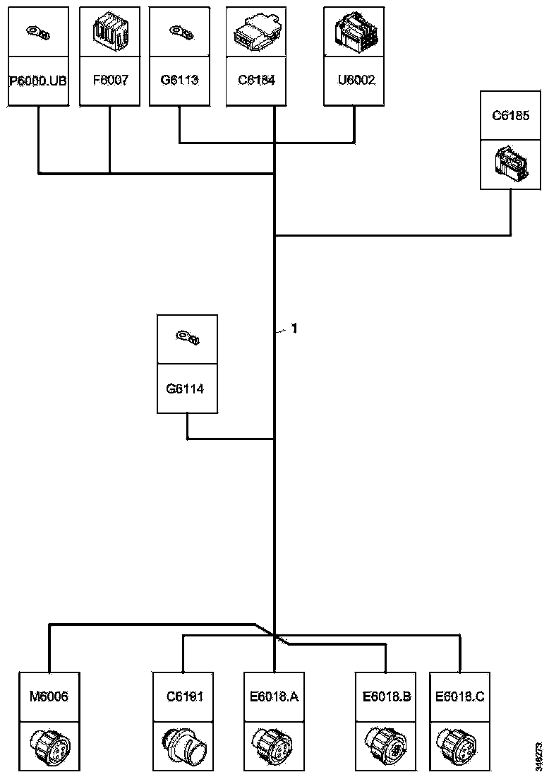 Buy 2376358 CABLE HARNESS SCANIA
