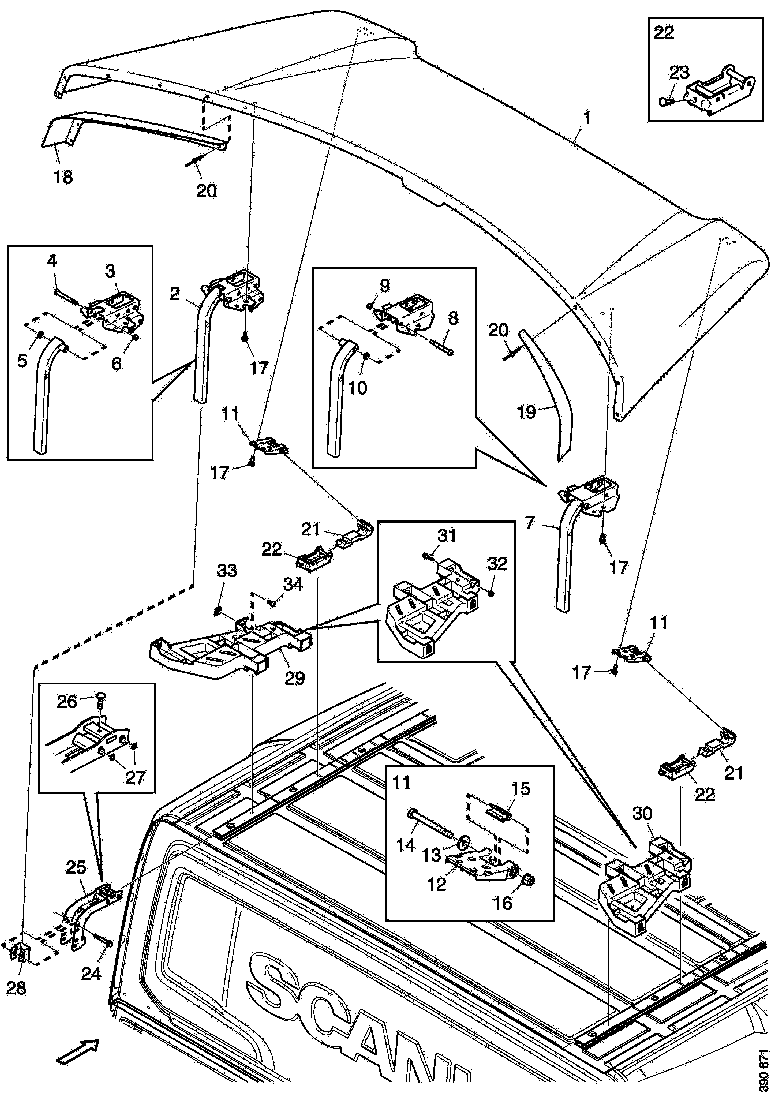 Buy 2376743 BRACKET SCANIA