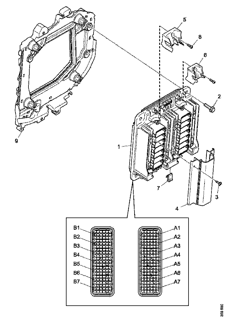 Buy 2377040 ADAPTER PLATE SCANIA