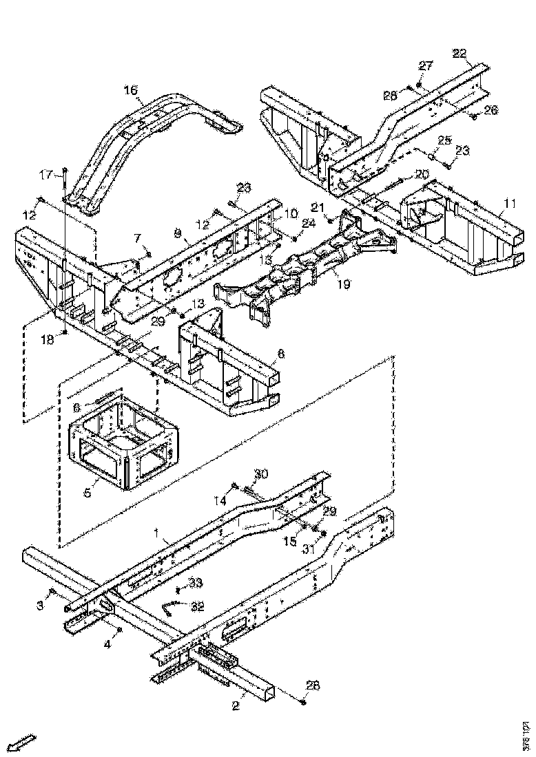Buy 2382938 CROSS MEMBER SCANIA