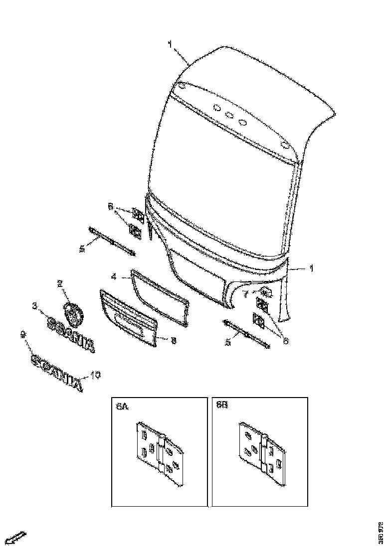 Buy 2383097 LOCKING DEVICE SCANIA