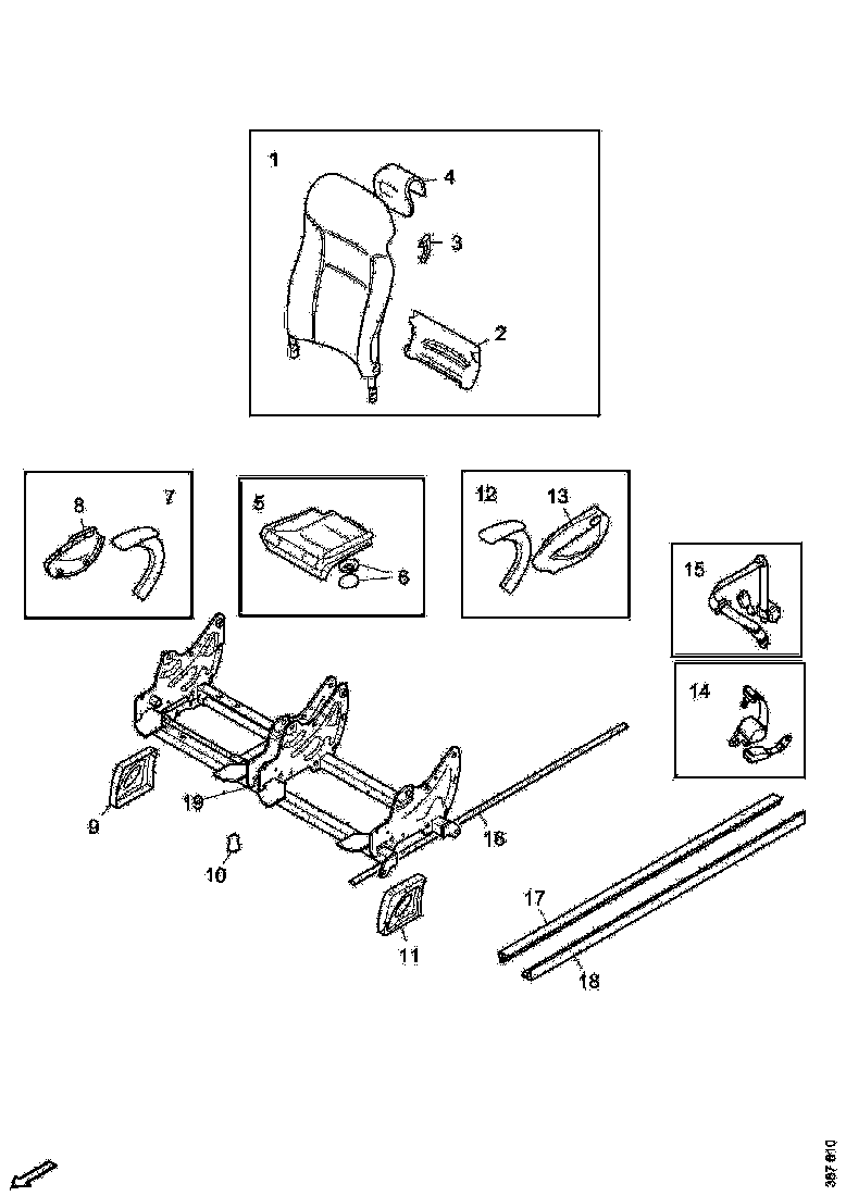 Buy 2383606 BACKREST SCANIA