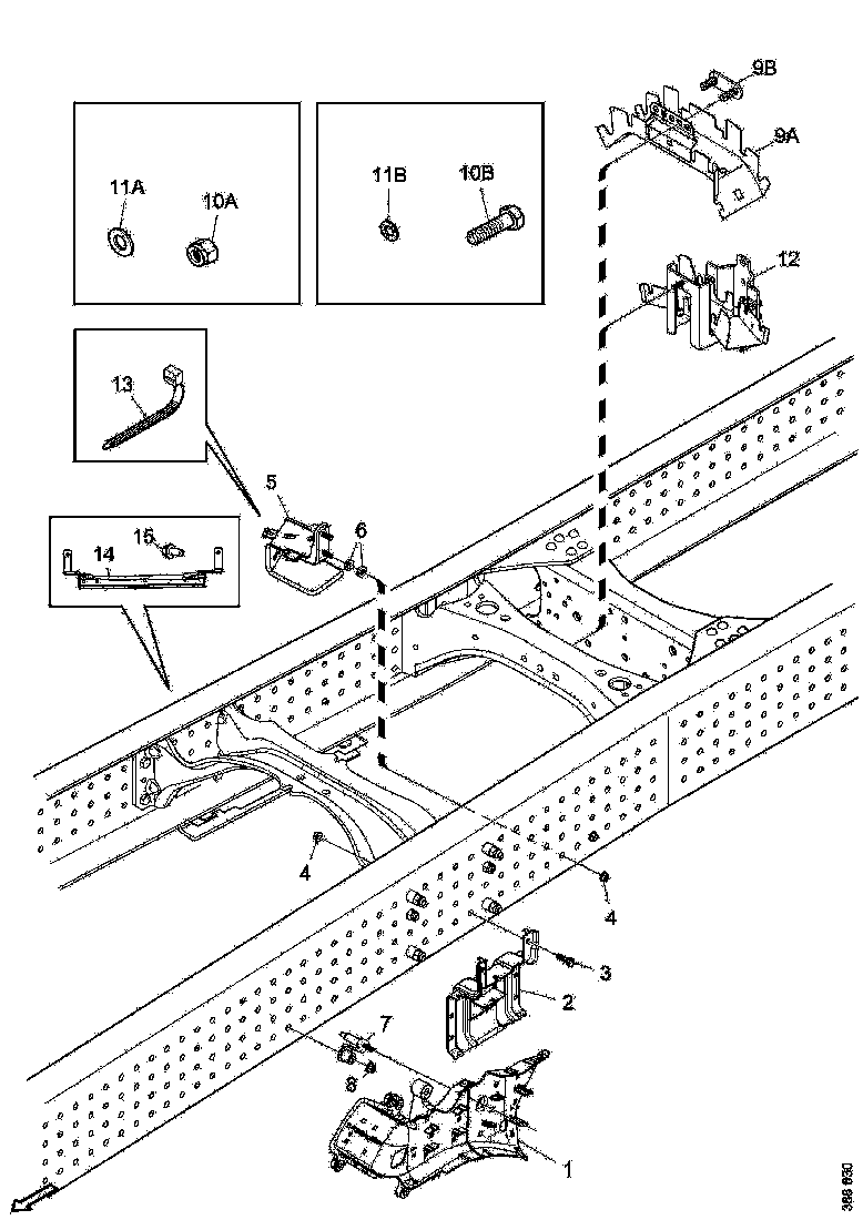 Buy 2385126 GUIDE RAIL SCANIA