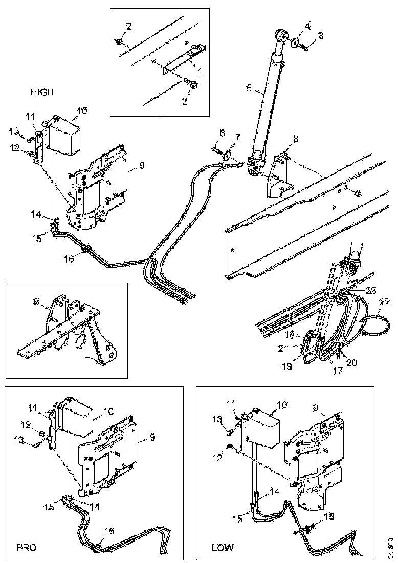 Buy 2386712 CAB TILT H SCANIA