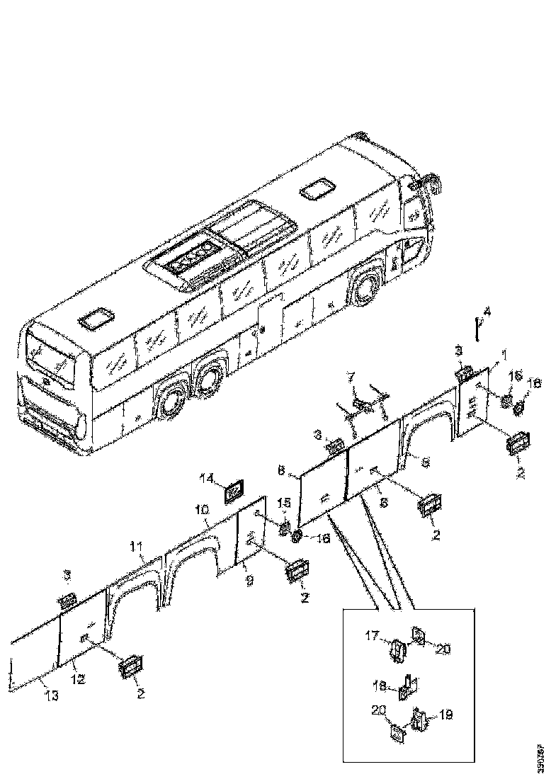 Buy 2387596 LUGGAGE COMPARTMENT DOOR SCANIA
