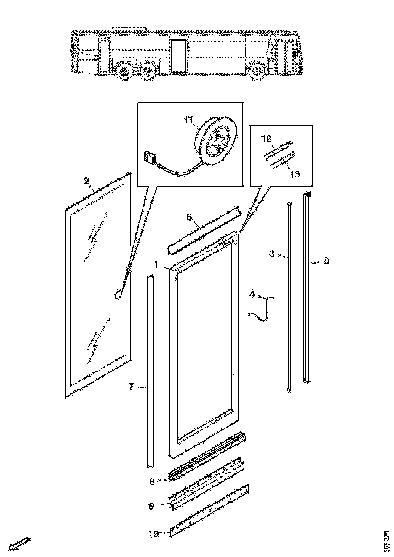 Buy 2388030 DOOR WINDO SCANIA