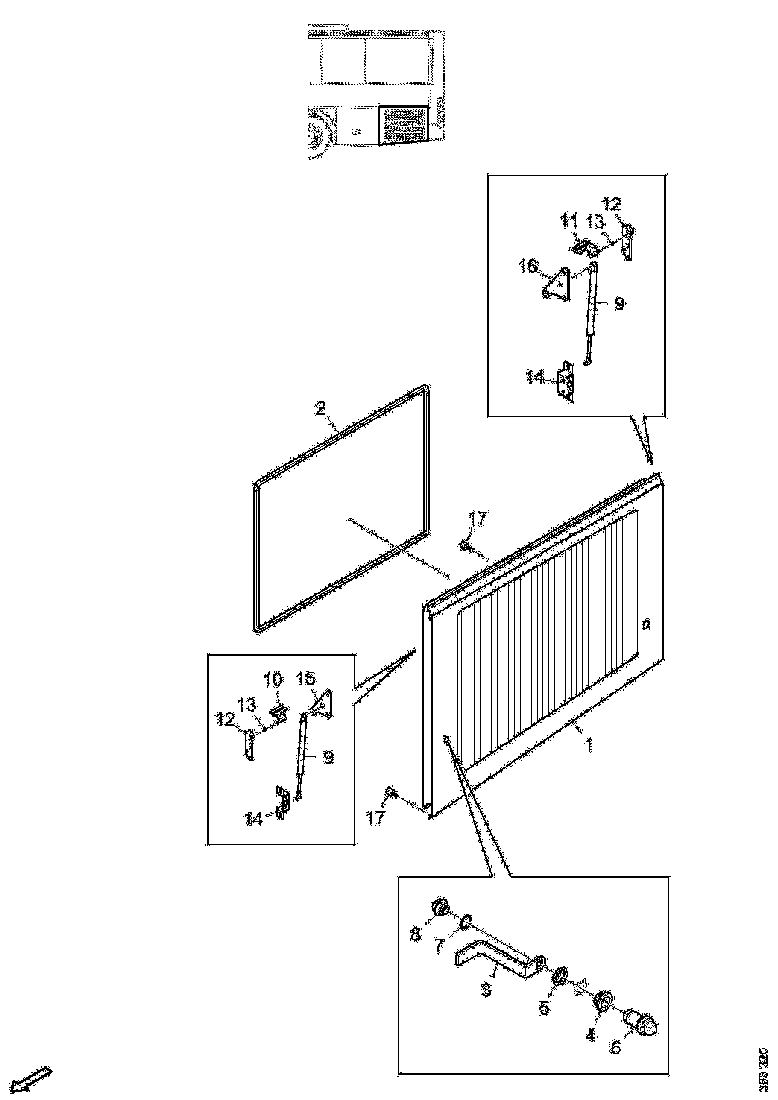 Buy 2388449 INSPECTION HATCH SCANIA