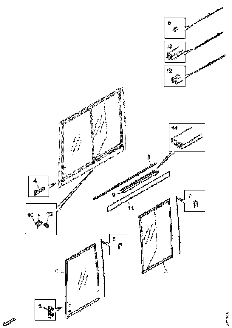 Buy 2391777 GLASS SCANIA