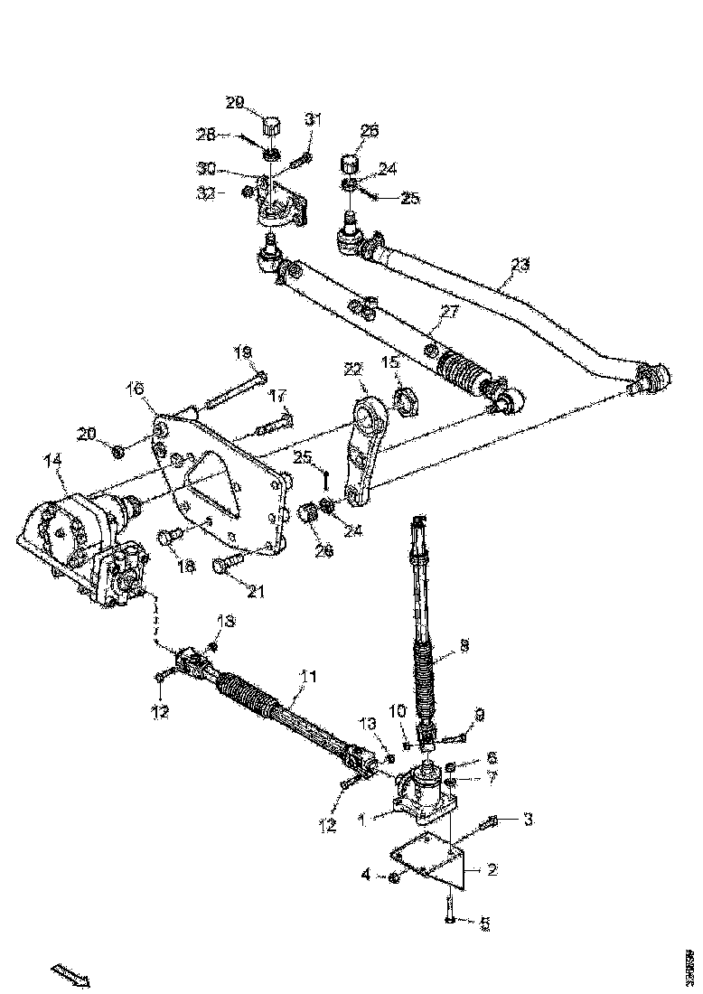 Buy 2394375 STEERING G SCANIA