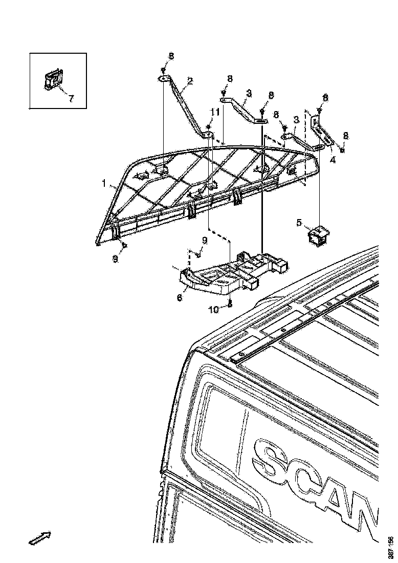 Buy 2397252 STAY SCANIA