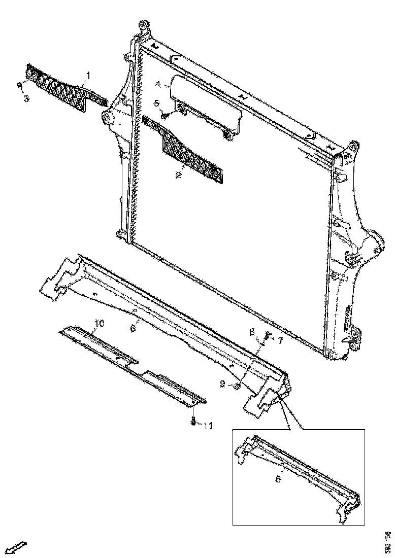 Buy 2398289 DUST COVER SCANIA
