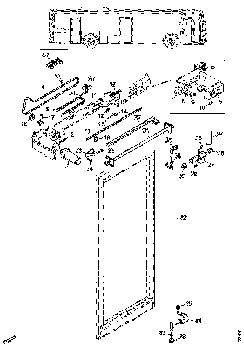 Buy 2398565 GUIDE RAIL SCANIA