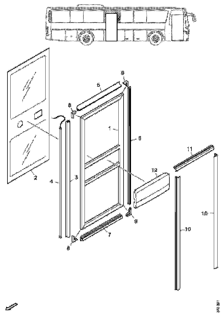 Buy 2403082 DOOR LEAF SCANIA