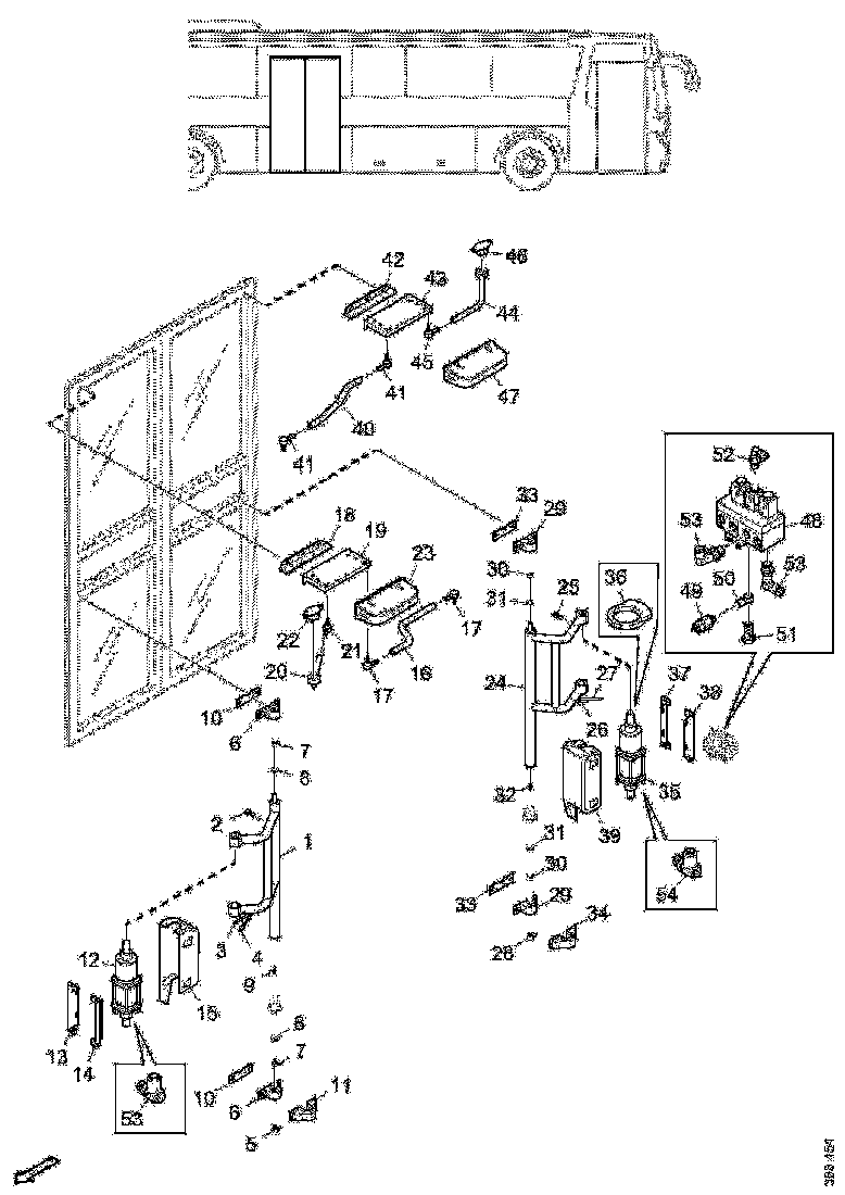 Buy 2403179 DOOR POLE SCANIA