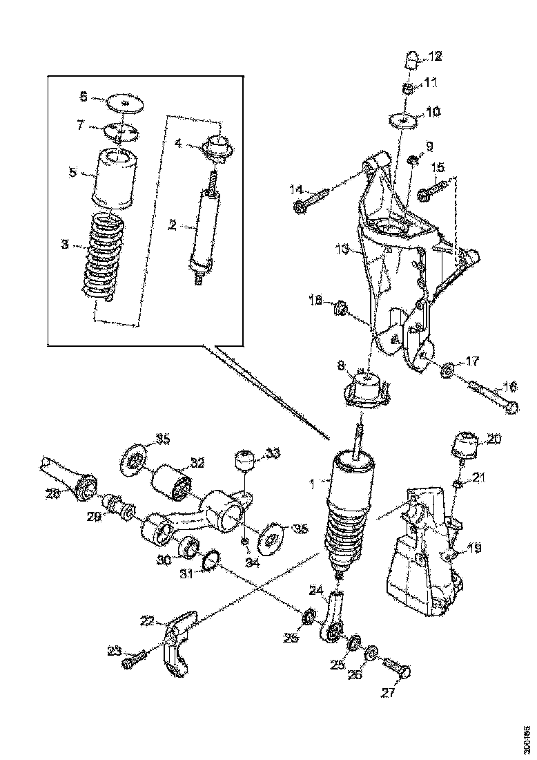 Buy 2405513 TURRET SCANIA