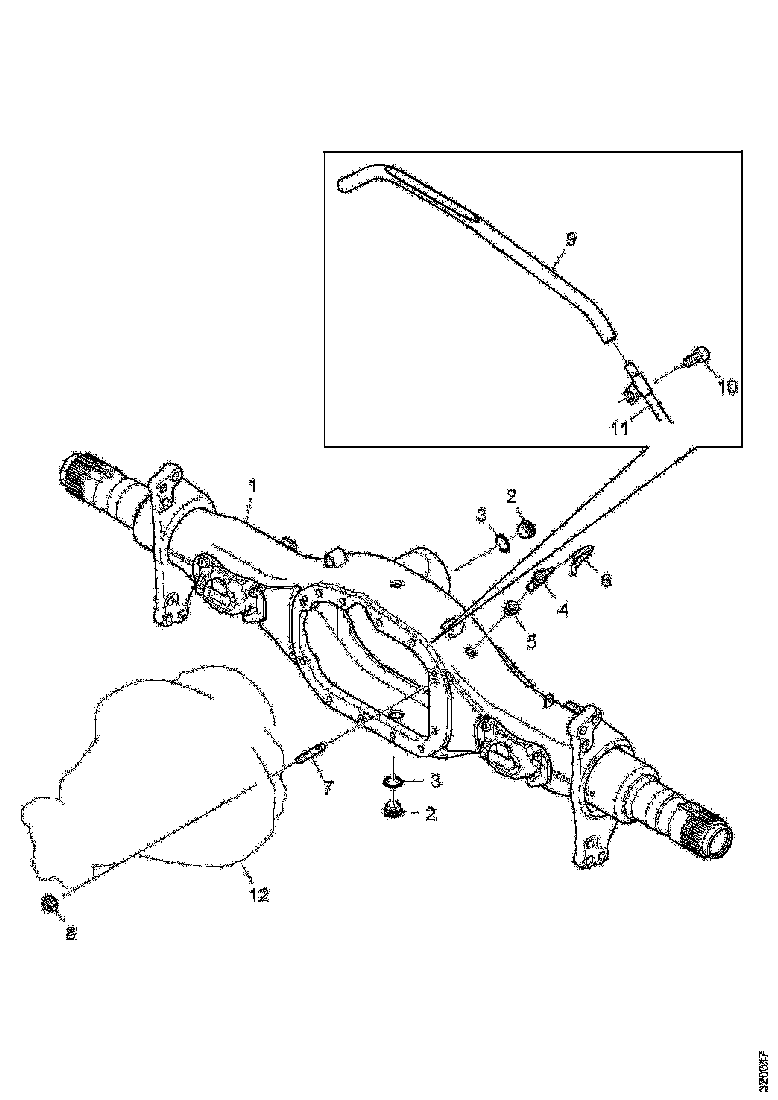 Buy 2409335 REAR AXLE SCANIA