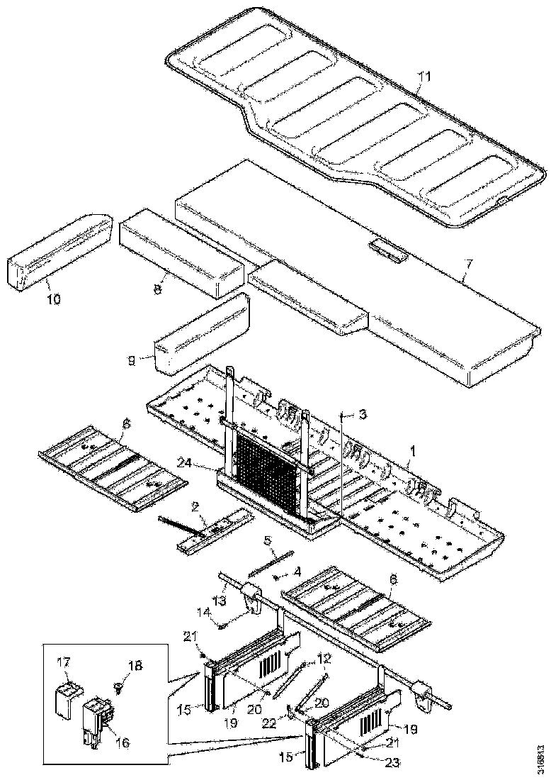 Buy 2409345 BOTTOM PLA SCANIA