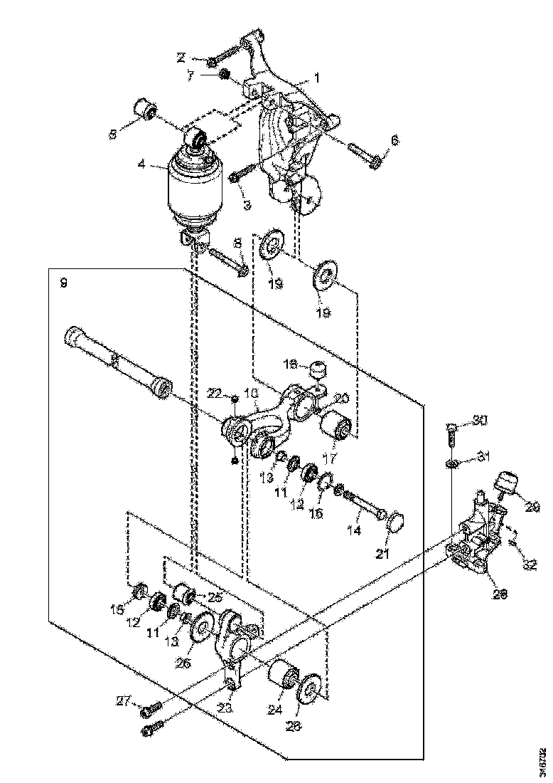 Buy 2409490 TURRET LH SCANIA