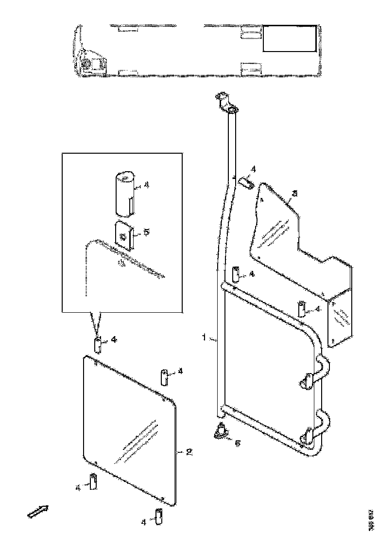 Buy 2413008 HANDRAIL SCANIA