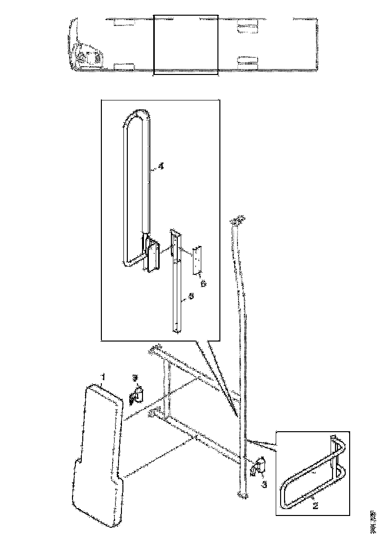 Buy 2413864 HANDRAIL SCANIA
