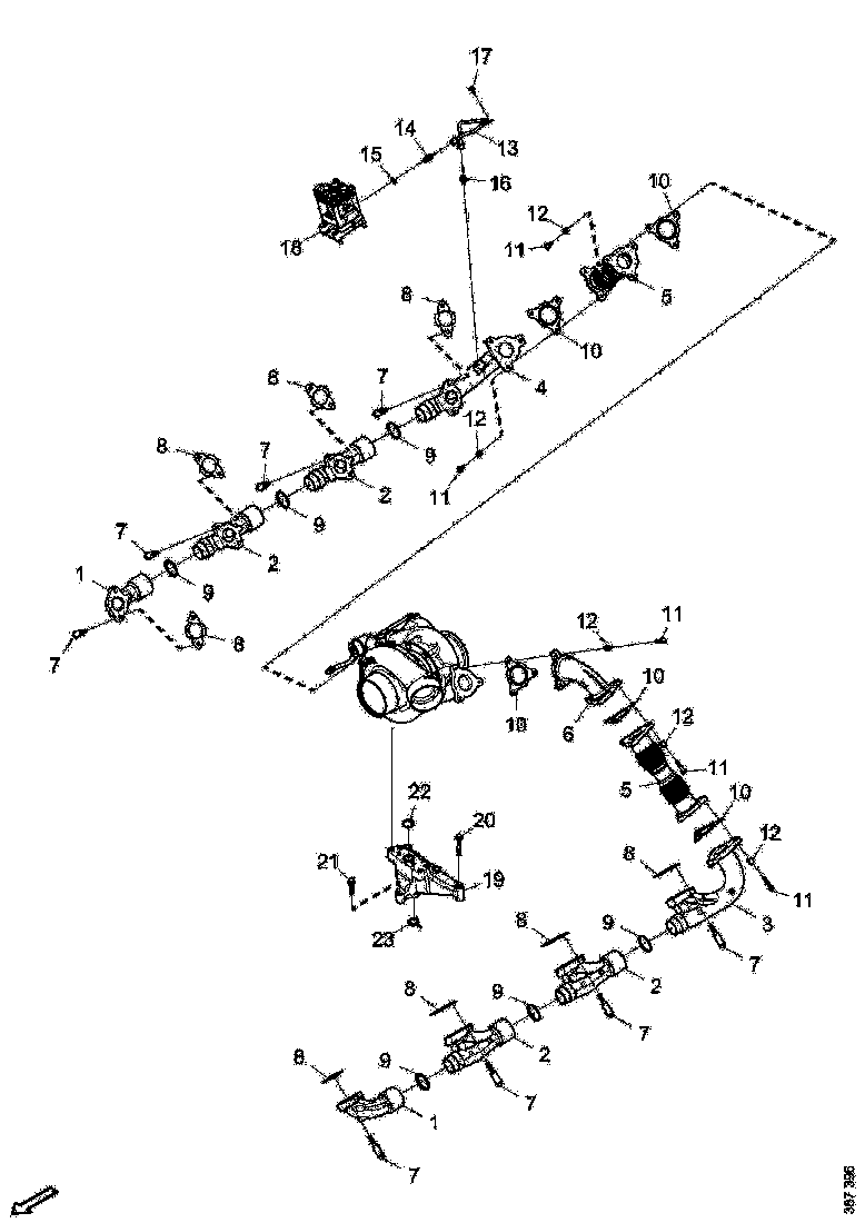 Buy 2414834 GASKET SCANIA