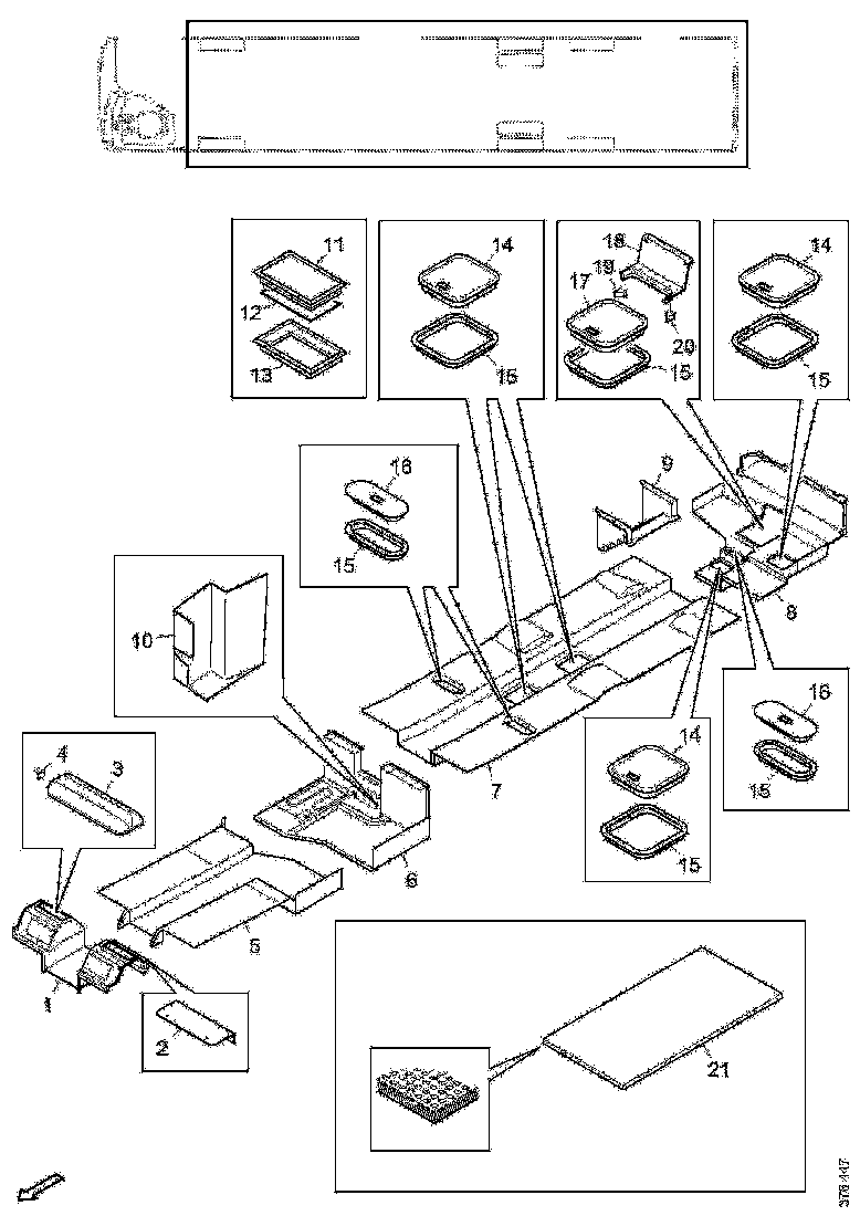 Buy 2416222 FRAME SCANIA