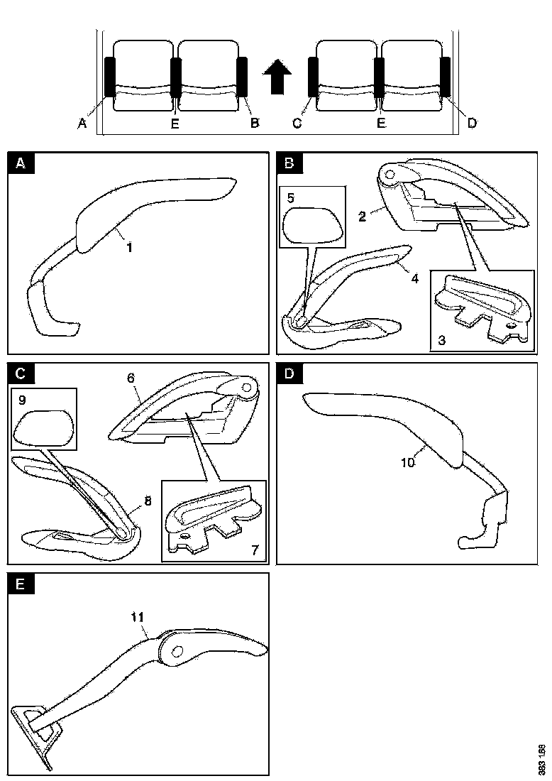 Buy 2417428 ARMREST SCANIA