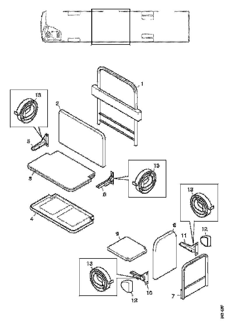 Buy 2417602 SEAT SQUAB SCANIA