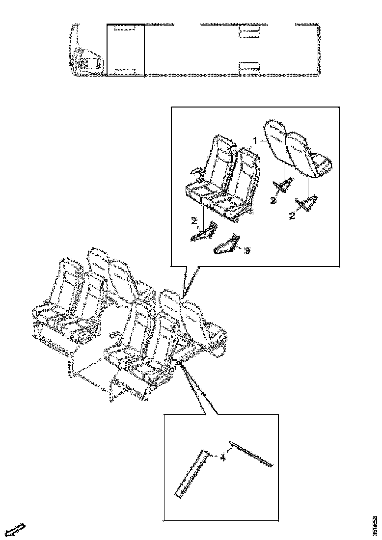 Buy 2417630 SEAT LEG SCANIA