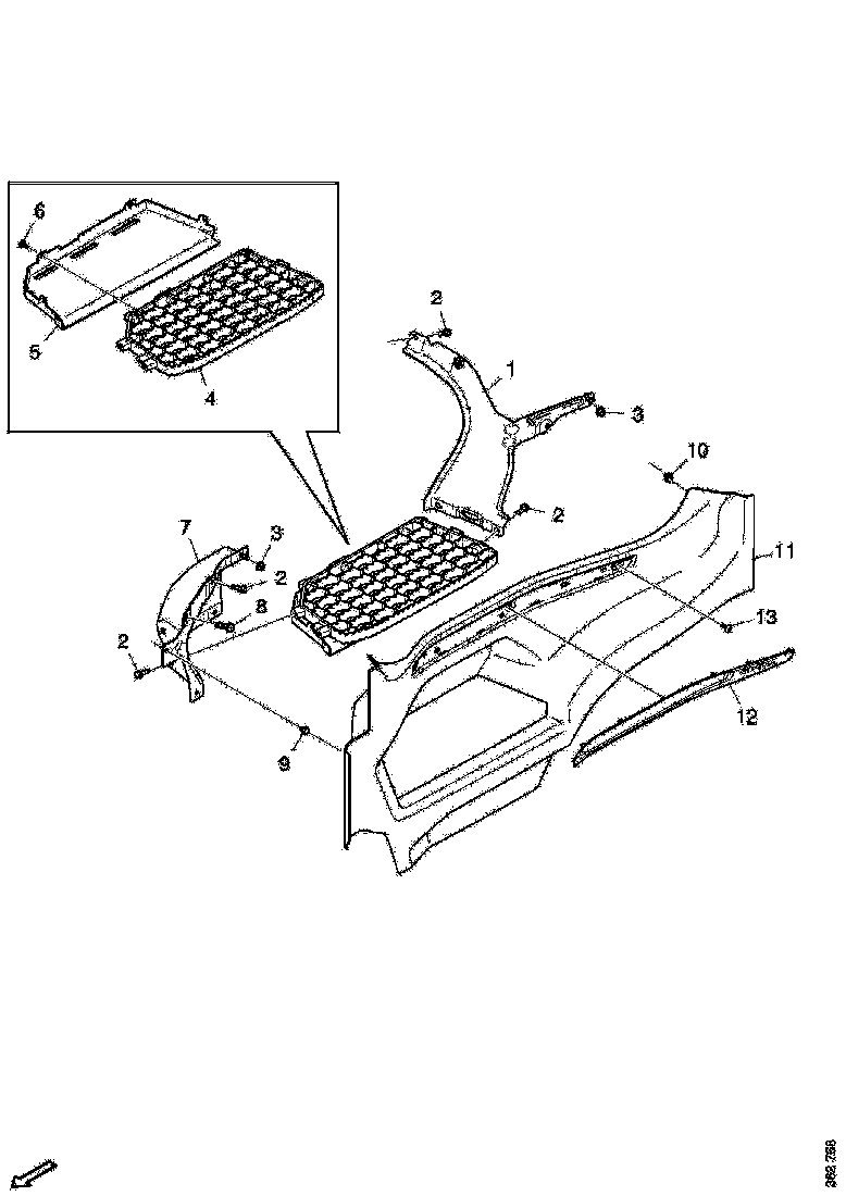 Buy 2418447 SIDE PANEL SCANIA