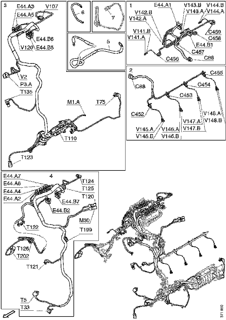 Buy 2418832 CABLE HARNESS SCANIA