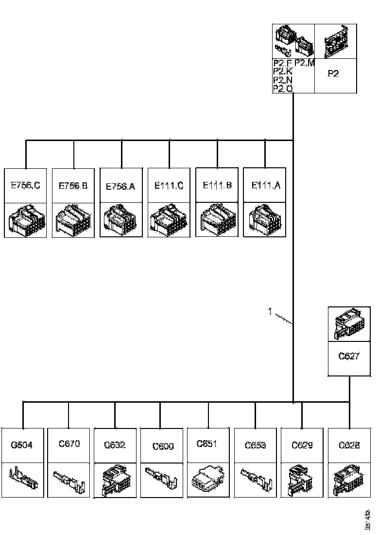Buy 2419464 CABLE HARNESS SCANIA