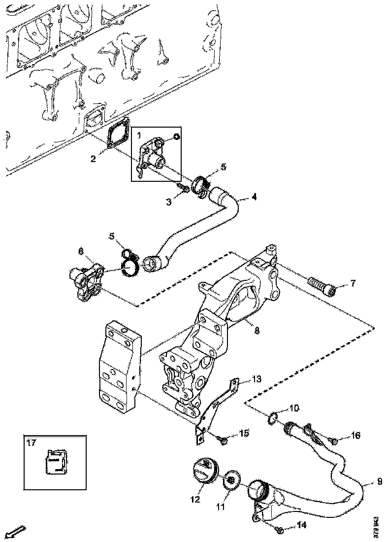 Buy 2422826 GASKET SCANIA